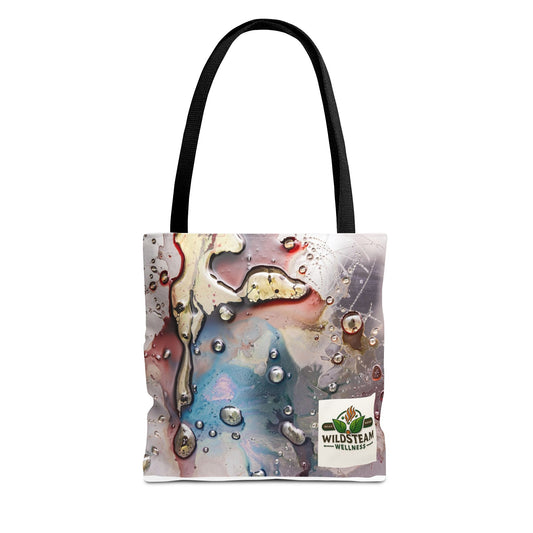 Wildsteam Wellness Tote Bag, Relax Nature Carryall, Eco-Friendly Shopper, Gift for Wellness Enthusiasts, Organic Cotton Bag - WildSteam Wellness