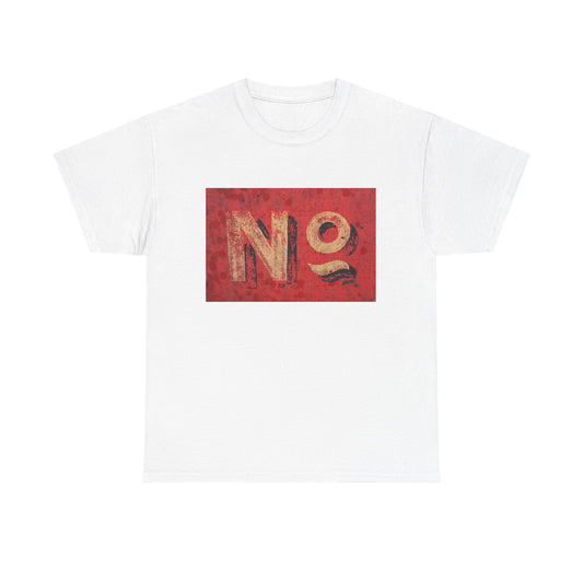 Bold Statement Tee: Say No - WildSteam Wellness
