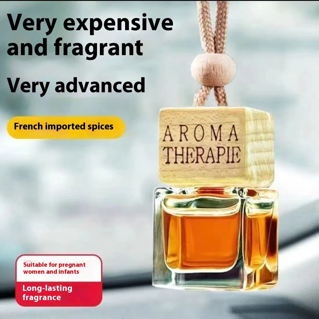 Hanging Car Aroma Pendant – Fragrance Meets Style on the Road - WildSteam Wellness